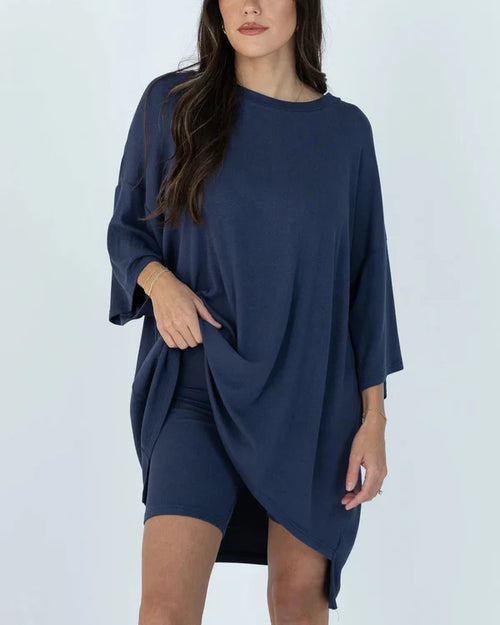 THE WEEKEND LOUNGE SET REFRESH NAVY