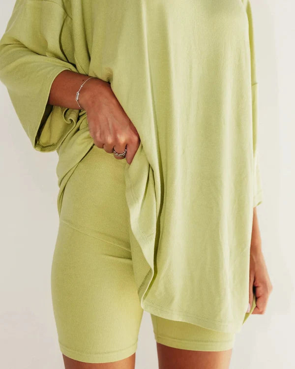 THE WEEKEND LOUNGE SET REFRESH MATCHA