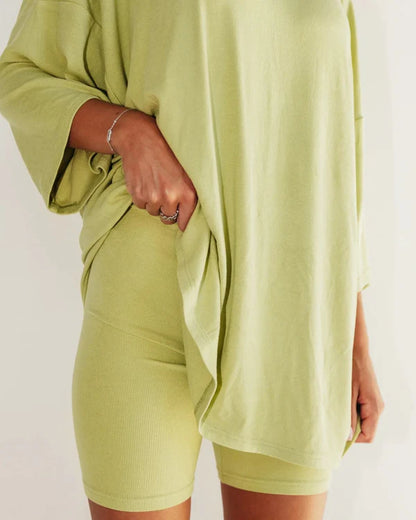 THE WEEKEND LOUNGE SET REFRESH MATCHA